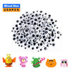 150PCS Self-sticking Wiggle Eyes for Kids DIY Crafts Accessories