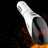 S93 Multi-functional Air Purifier QC3.0 Car Phone Charger Display Formaldehyde Removal