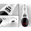 S93 Multi-functional Air Purifier QC3.0 Car Phone Charger Display Formaldehyde Removal