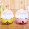 Mini Multifunctional Egg Steamer Single Layer 7-egg Boiler Smart Fast Cooking Auto Power-off Design