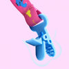 Baby Pacifier Anti-drop Chain Clip Plush Pacifier clamp Rope 3pcs