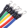 11pcs / Set Tube Exercise Stretched Bands Elastic Training Pull Rope Yoga Pilate Workout Cordage