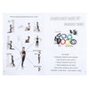 11pcs / Set Tube Exercise Stretched Bands Elastic Training Pull Rope Yoga Pilate Workout Cordage