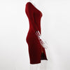 Square Neck Stitching Zipper Solid Color Slim Dress Summer Female Banquet Casual Birthday For Women