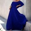Pleated Long Party Dress Sexy Strapless Maxi Dresses Elegant Ruffle