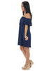 2022 Women's Sexy Off-shoulder Short Sleeve dress summer casual ladies dress coldker