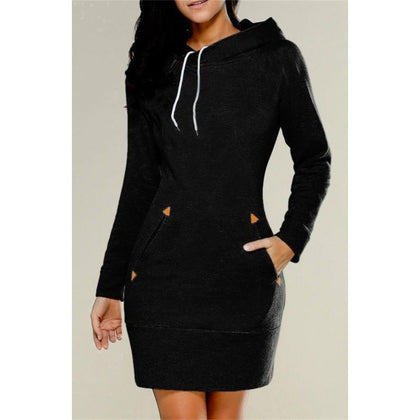 2022 Wholesale Factory Price Designer Long Sweatshirt Hooded Streetwear Plus Size 5xl Women Hoodie Dress