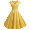 Sweetheart Neck Vintage Fit and Flare Dress