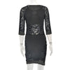 Sexy Sheer Mesh See Through Women's Mini Dress Bodycon Pencil Dresses