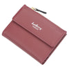 Baellerry Stylish PU Card Holder Short Wallet for Women