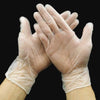 100PCS Disposable PVC Gloves For Housework Cleaning Kitchen BBQ Beauty Care, Transparent Food-Grade Gloves For Adults Children