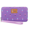 PIDANLU Flower Patterns Multifunction Women Clutch Wallet