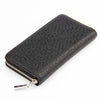 Baellerry New Men Lichee Pattern Metal Clip Embellishment Vertical Long Portable Clutch Wallet /w004