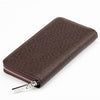 Baellerry New Men Lichee Pattern Metal Clip Embellishment Vertical Long Portable Clutch Wallet /w004