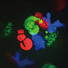 New High Quality LED Projector Flashlight Landscape Outdoor Xmas Party Garden Film Lamp 4 Pattern