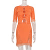 Sexy Sheer Mesh See Through Women's Mini Dress Bodycon Pencil Dresses