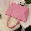 Guapabien Fashionable Pure Color Zipper Type PU Leather Women Bag