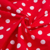 Polka Dot Print Vintage Dress with Belt