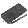 Baellerry New Patchwork Canvas Portable Clutch Wallet for Men