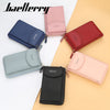 Baellerry New Leather Multi-function Women Crossbody Clutch Bag