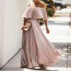 Pleated Long Party Dress Sexy Strapless Maxi Dresses Elegant Ruffle