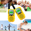2PCS T-388 Kids Walkie Talkie Travel Handheld Kids Portable 3 Miles Range 22 Channels